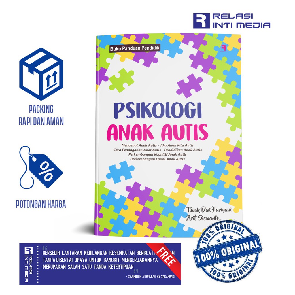 Buku PSIKOLOGI ANAK AUTIS - Tiwuk Dwi Hariyani & Arif Siswanto