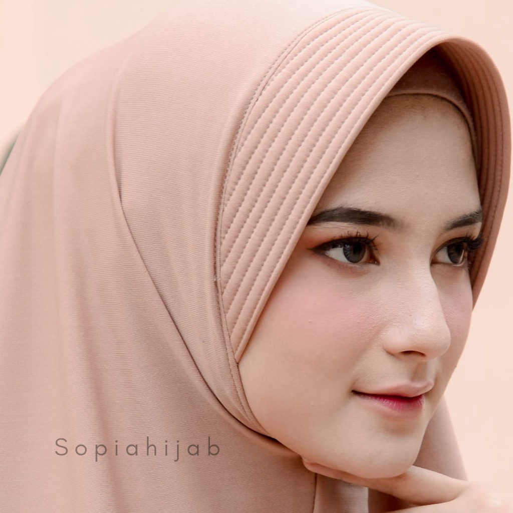 Kerudung Nazwa Hijab Instan Jersey Terbaru Kekinian 2022 Jilbab Instant Pet Antem Semi Jumbo