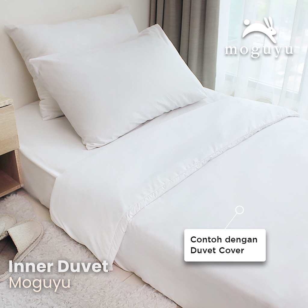 Quilt / Duvet Inner Moguyu Standard Hotel - Size Double - Microtex - [SPREI MOMO]