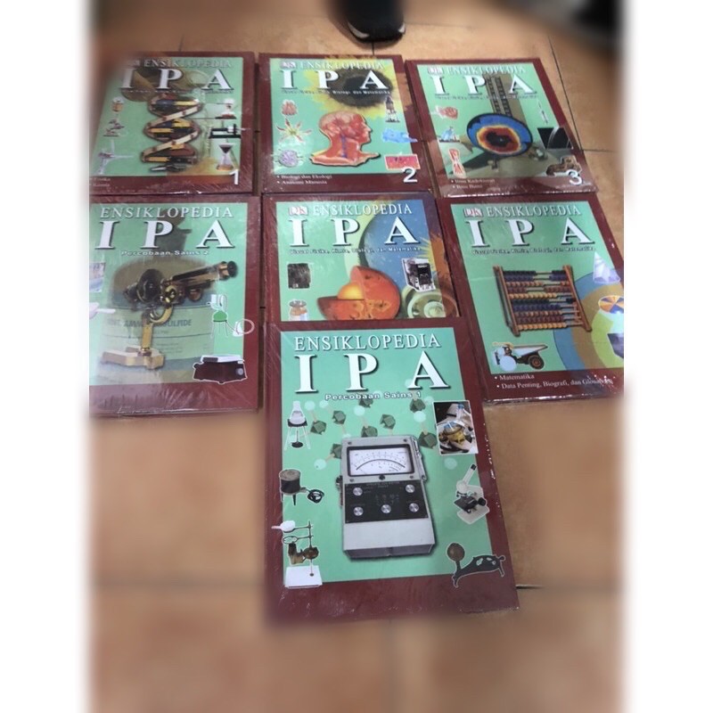 Ensiklopedia ilmu pengetahuan alam ( IPA ) 7 jilid