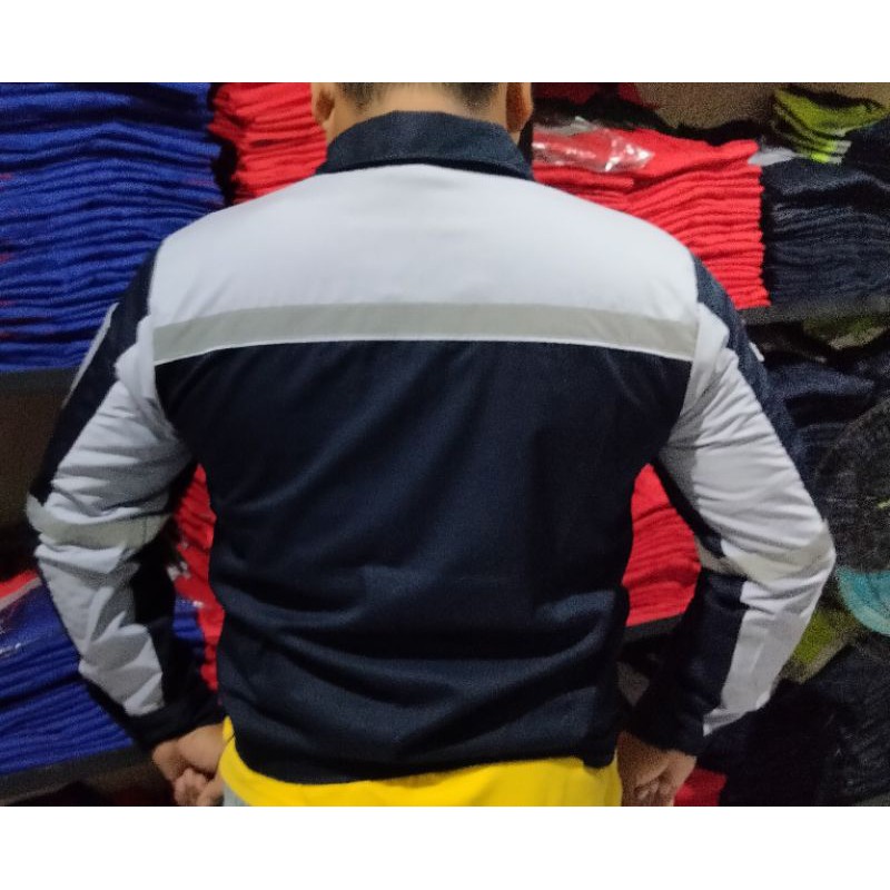 WEARPACK SAFETY / KEMEJA SAFETY / BAJU SAFETY LENGAN PANJANG / BAJU PROYEK KEREN / BAJU KERJA PRIA PROYEK / BAJU KERJA PIRA LAPANGAN / BAJU MEKANIK / BAJU WEARPACK / WERFAK PRIA KERJA / BAJU WEARPACK KERJA PROYEK / BAJU TAMBANG / DONGKER ABUMUDA