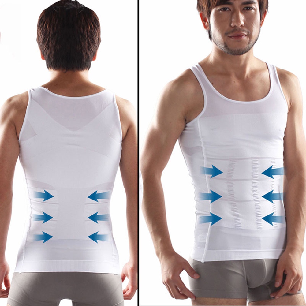 Slim N Lift Slim N Fit Body Shaping For Man Kaos Dalam Pria Baju Singlet Baju Pelangsing Pria