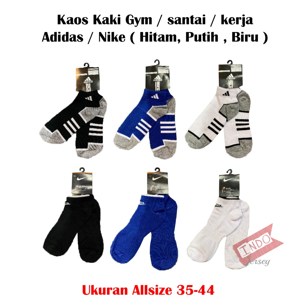 KAOSKAKI GYM kaos  kaki pendek olahraga sport kerja 