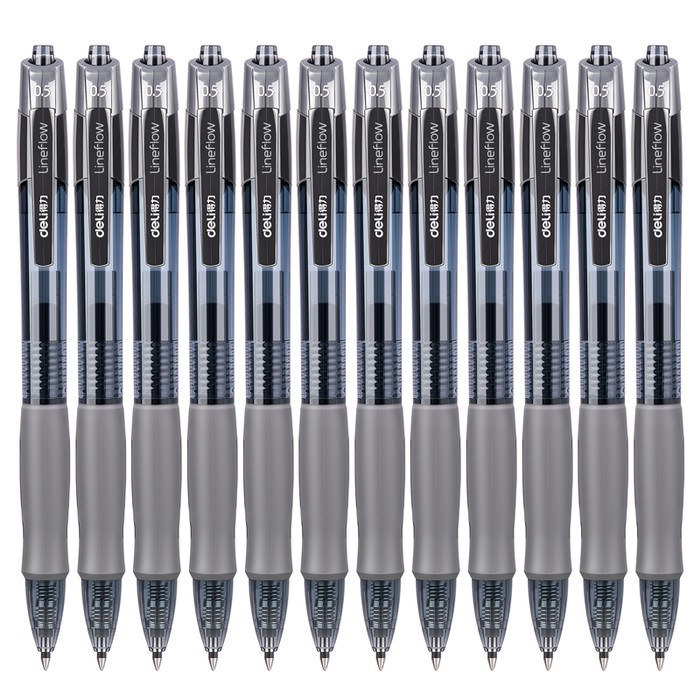 

Pulpen / Gelpen DELI Lineflow 0.5mm - S08