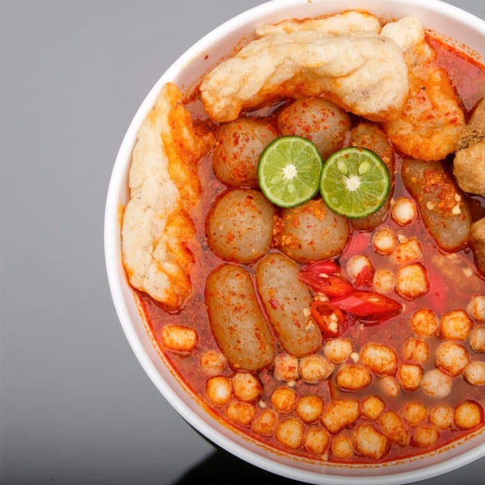 

BOCI, Baso Aci. Baso Aci Geprek Mantap Jiwa “EXTRA PEDAS”.