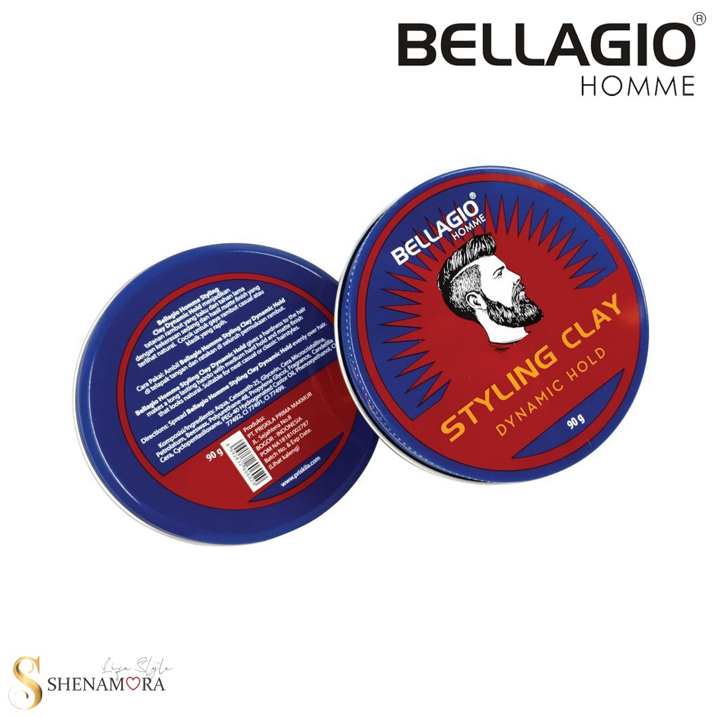 Bellagio Homme Styling Clay 90 Gram