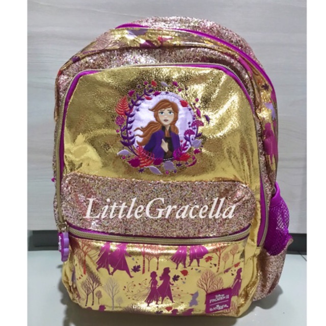 Smiggle Backpack Frozen Anna Original / Tas Ransel Anak Smiggle Frozen Anna Original