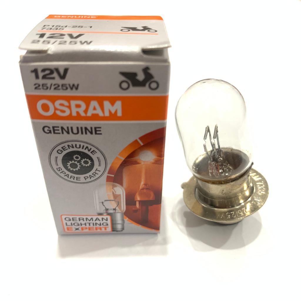 BOHLAM DEPAN OSRAM NON HALOGEN BEBEK MATIC 18 25 32 WATT ORIGINAL