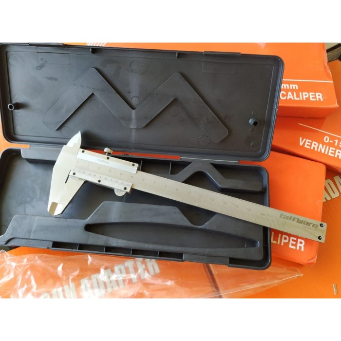 

Taffware Jangka Sorong 6" Stainless Steel Caliper / Sigmat / Sketmat