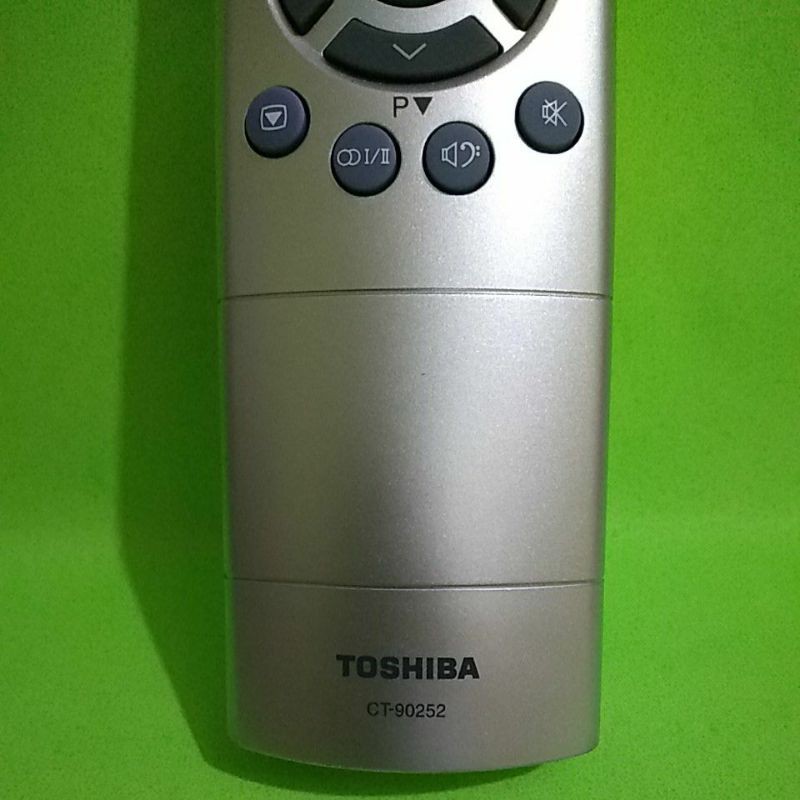 REMOTE REMOT TV TOSHIBA PLASMA LCD LED  CT90252 ORIGINAL ASLI