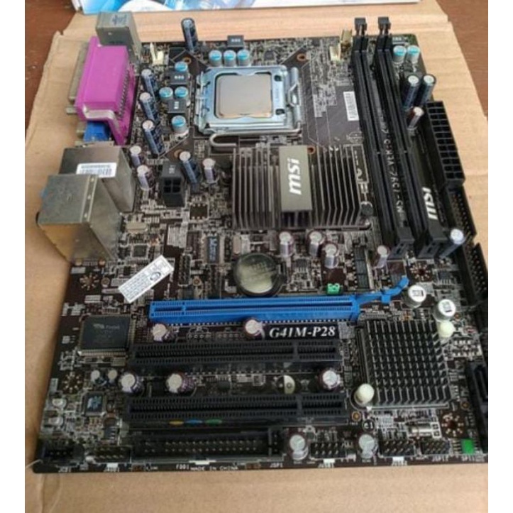 MOBO G41 DDR3, MSI, ASUS, GIGABYTE, ASROCK, + Processor Core2 duo