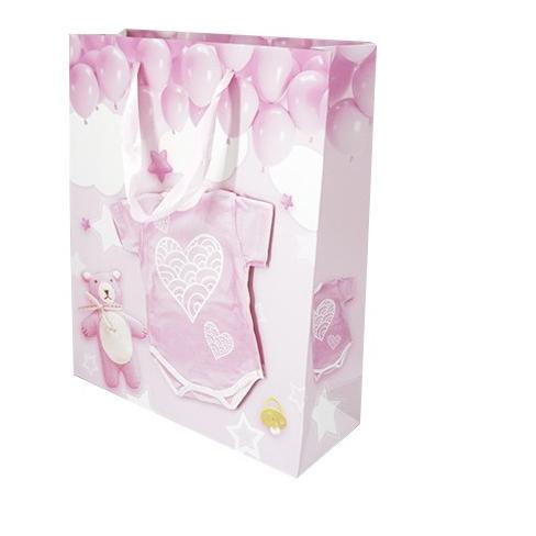 

♀ USS Paper Bag Medium 8363 / Paper Bag Beruang Pink ☑