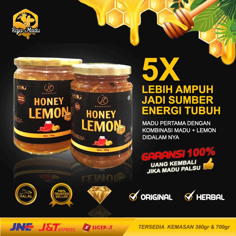 

Hermofit Honey Lemon Madu Asli Kualitas Premium