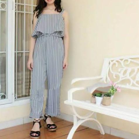 ♝ JAMSUIT JOLA / JUMPSUIT SALUR JOLA ☞