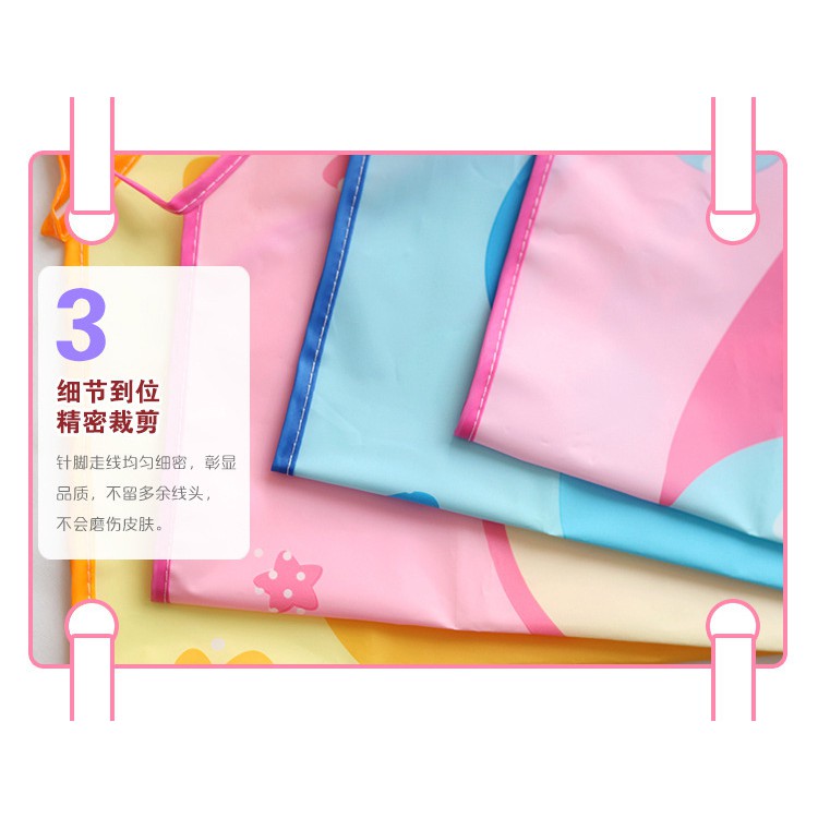 [BIG SALE] Apron/ celemek anak lucu, untuk belajar masak, melukis 1set 2in1