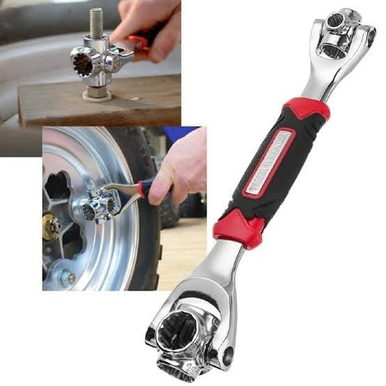 8-in-1 Kunci Pas Serbaguna Multifunction Universal Wrench