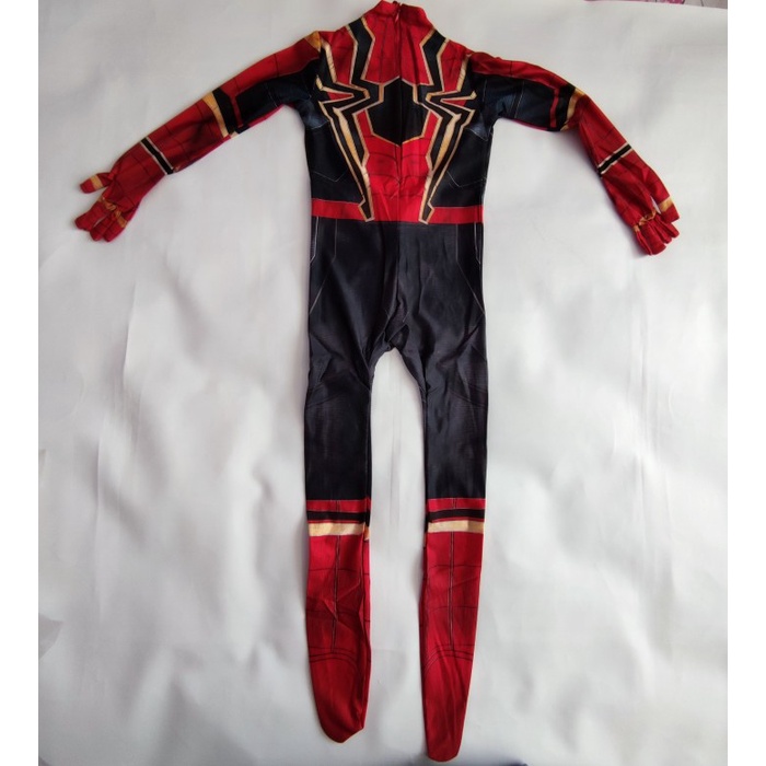 Kostum Spiderman Anak Dewasa Import Karakter Cosplay Topeng Superhero Karnaval Ulang Tahun Laki