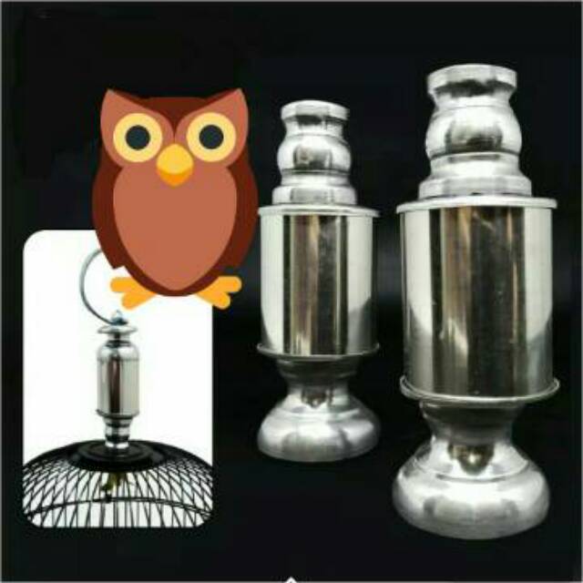 PION SANGKAR BURUNG KOTAK BESI STENLIS