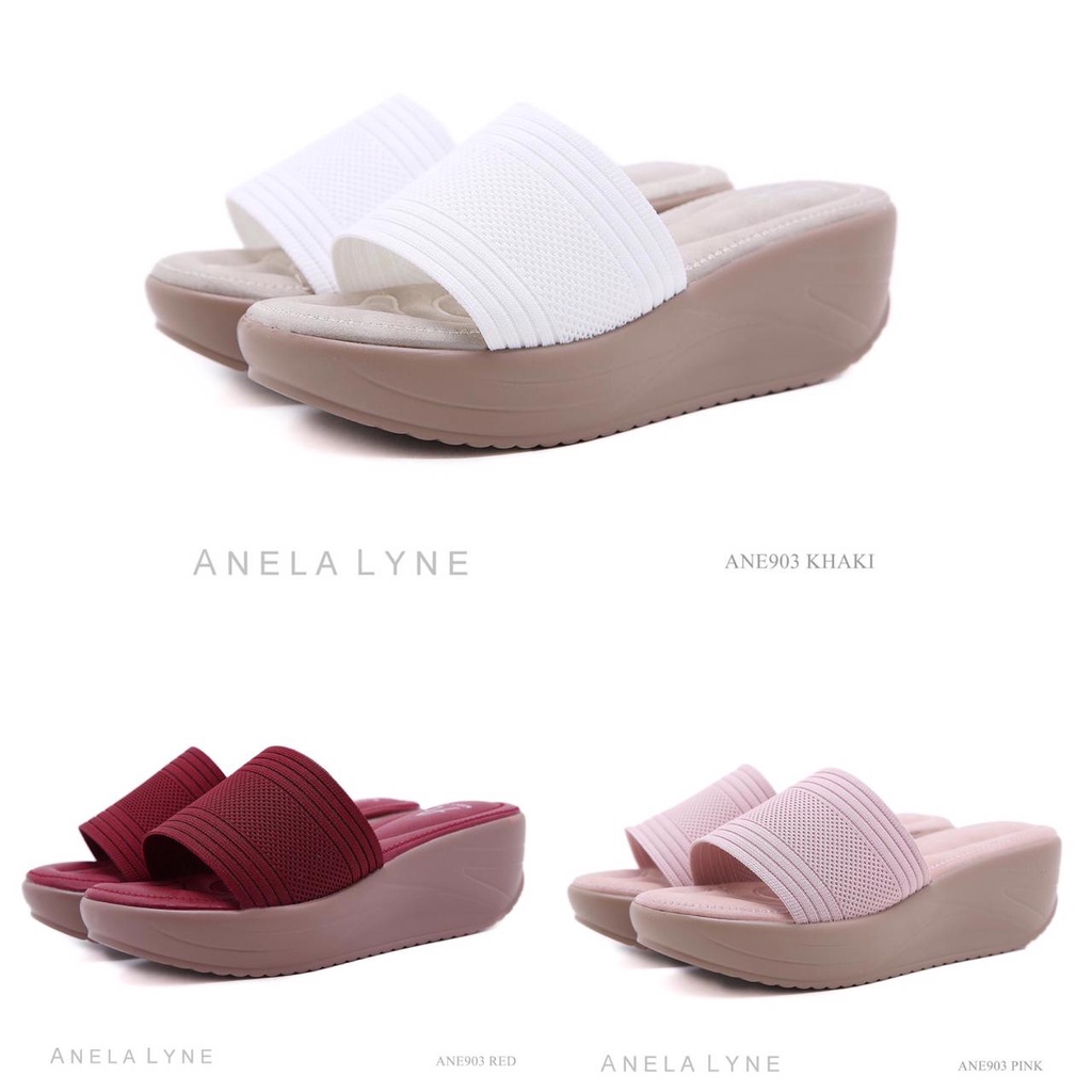 ANELA LYNE Wedges / Slop Dyanah ANE903 ORIGINAL (SALE)
