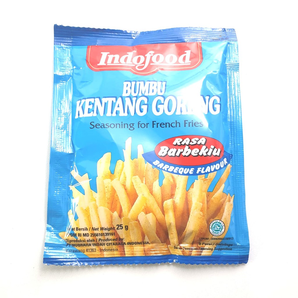 

Bumbu Indofood Kentang Goreng Rasa 25 GR (1 PCS)