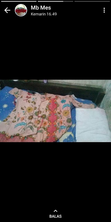 Batik Couple Keluarga Sania Ruffle Ori Ndoro Jowi Dnt Motif Ncim