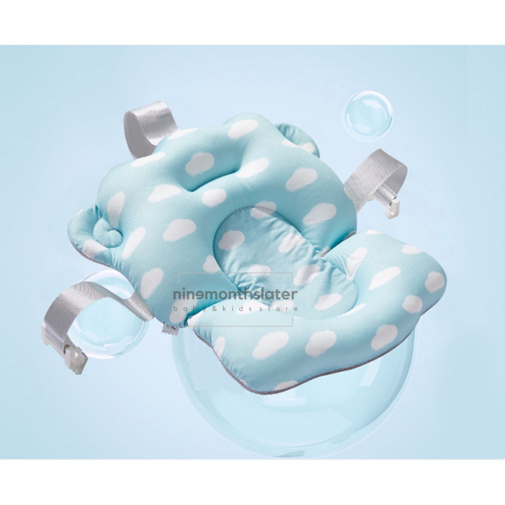 Right Start Bath Pillow - Bantalan Cushion Penyangga Bath Tub Bathtub Anak Bayi Mandi Net Newborn