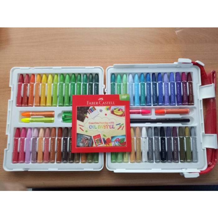 

Crayon Faber Castell 60 Warna / Oil Pastel