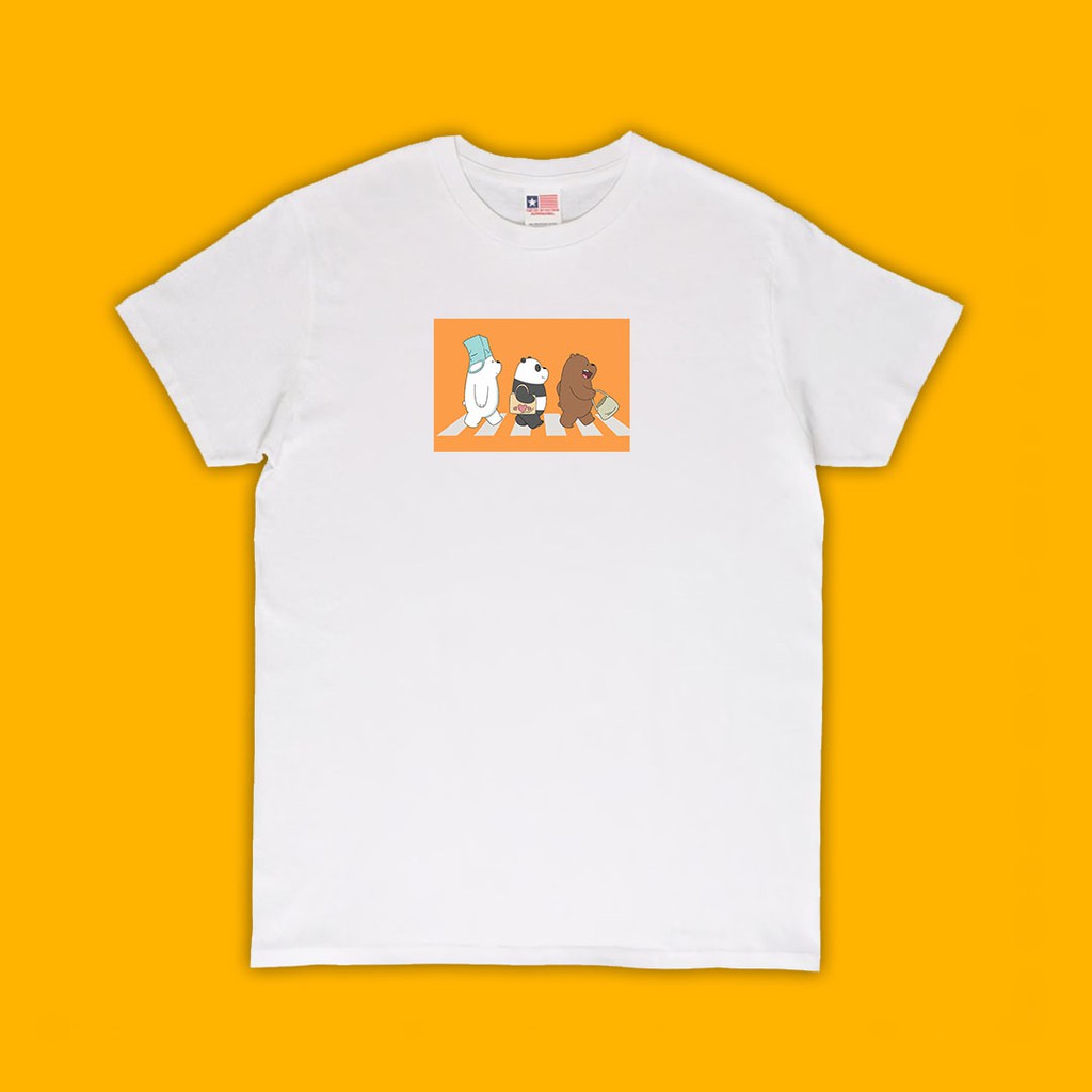 BAJU KAOS WE BARE BEARS