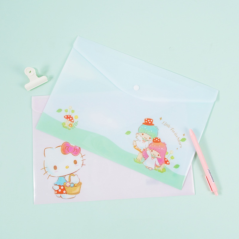 

Map Folder Plastik Hello Kitty Premium Ukuran A4