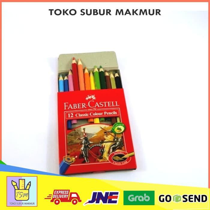 

PENSIL WARNA 12 WARNA PENDEK CLASSIC - FABER CASTELL