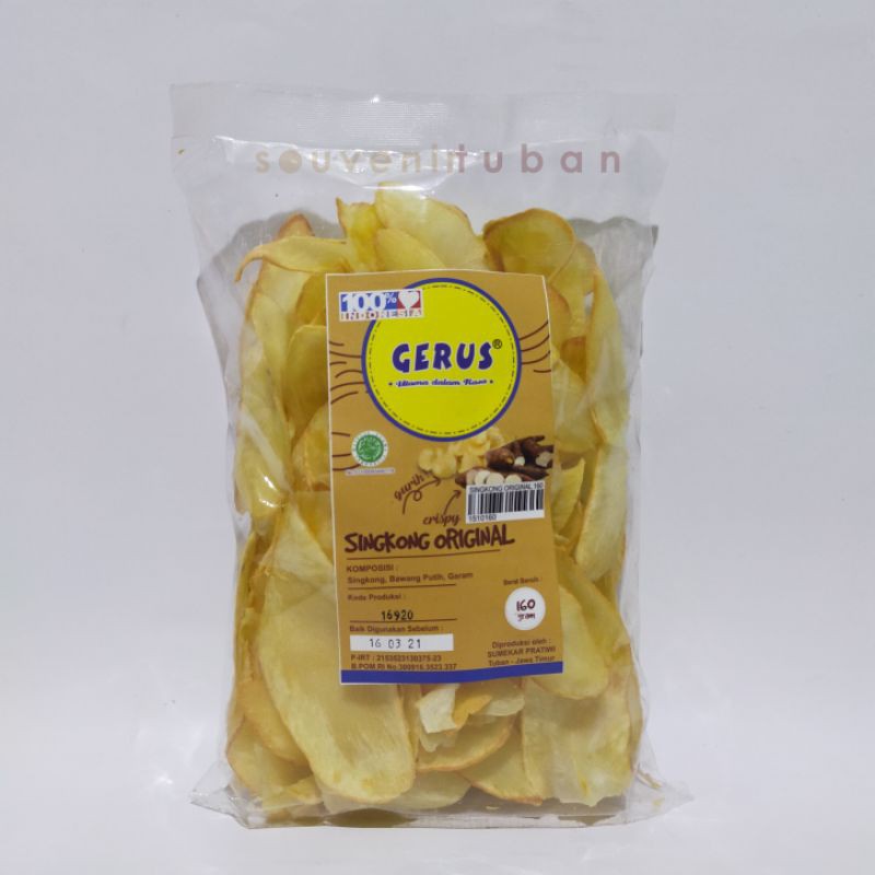 

Keripik Singkong Original Gerus