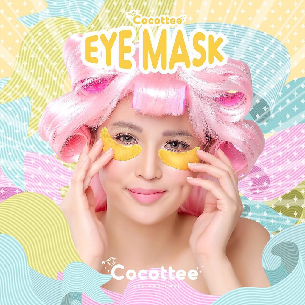 COCOTTEE Eye Mask / Lip Mask / SYB eye mask Colagen/ lip mask Crystall Collagen (Masker Mata / Pelembab Bibir) Sachet