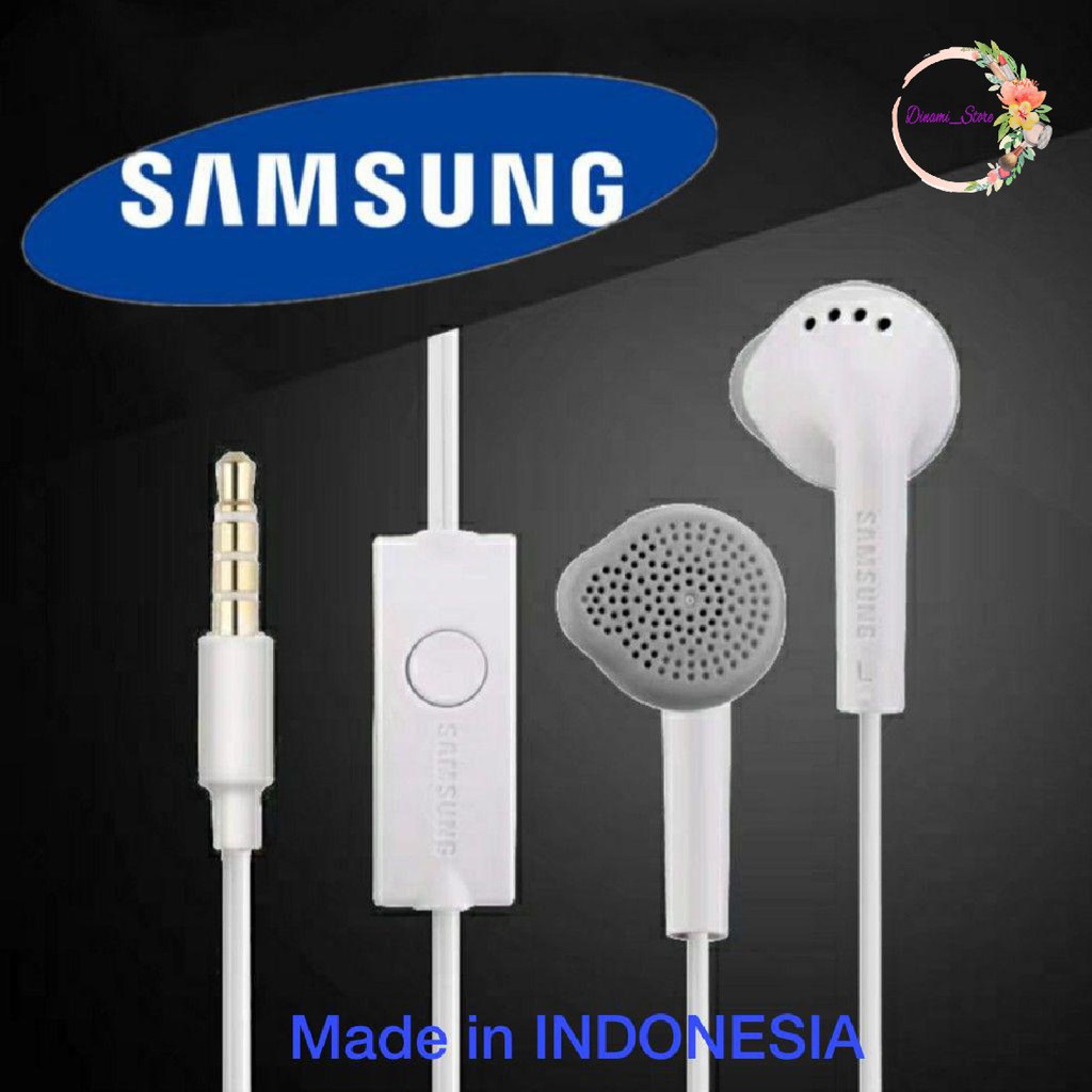 Headset Headsfree henset Hf Samsung J1ace ,J2prime , J3 , J5 ,A10s ,s5830 original INDONESIA DST1946