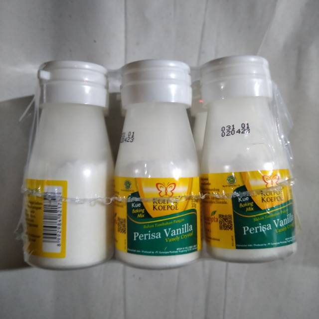 

Perisa vanila / vanili / vanely crystal 20gr