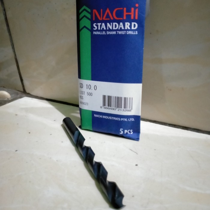 Mata bor nachi 10mm bor besi nachi 10 mm