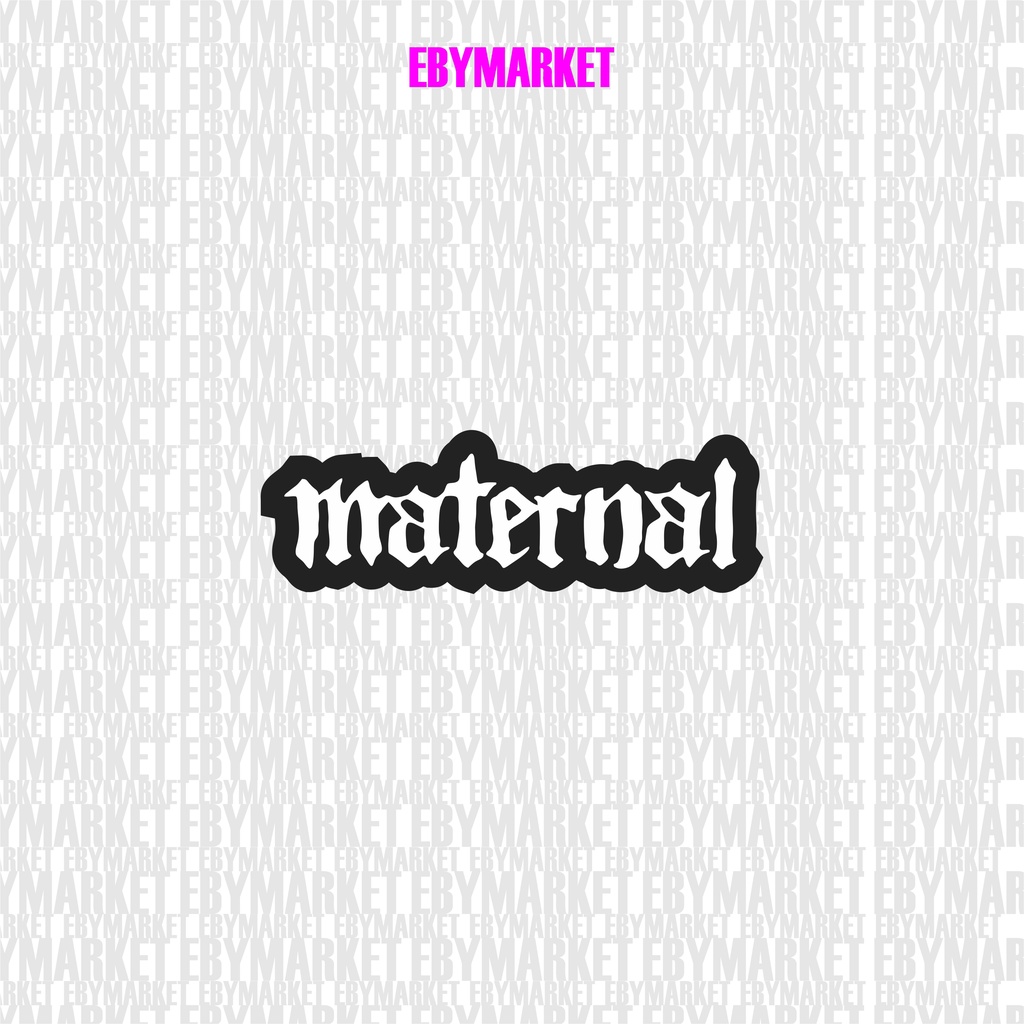 

STICKER GRAFTAC MATERNAL DISASTER