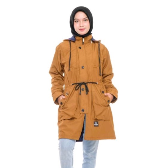 Jaket syar'i Jaket muslimah Jaket syari Parka cewek Parka wanita jaket wanita jumbo