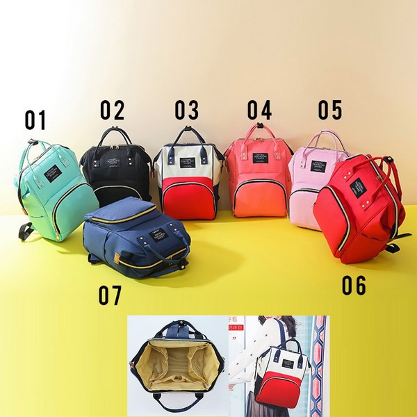 Diaper Bag Ransel Tas Diaper Baby + Kasur Bayi Multifungsi M204