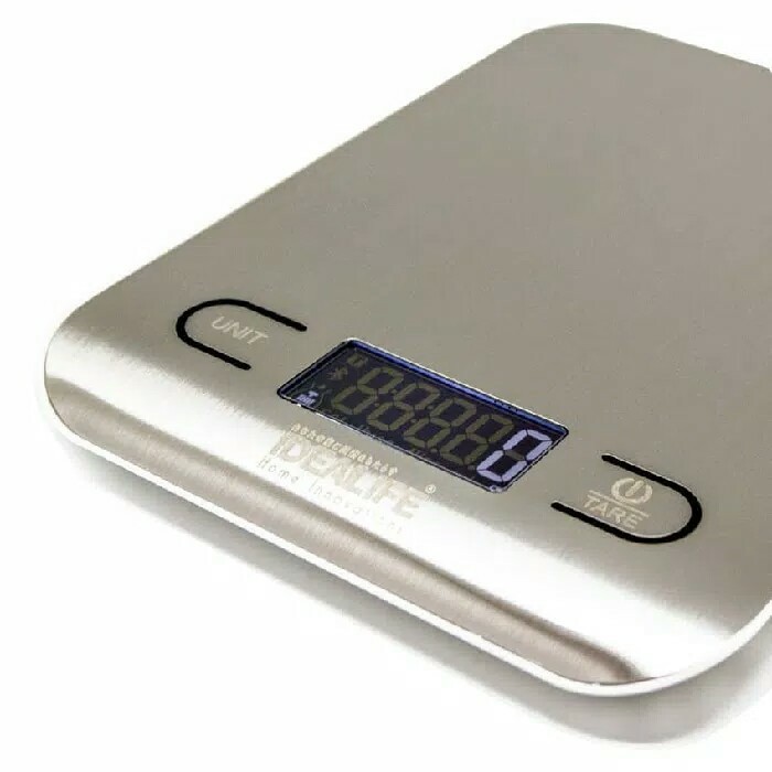 Idealife IL-211SE Timbangan Digital Dapur Kue Tepung Bumbu IL-211S IL 211SE Kitchen Scale Alat Ukur stainless garansi resmi