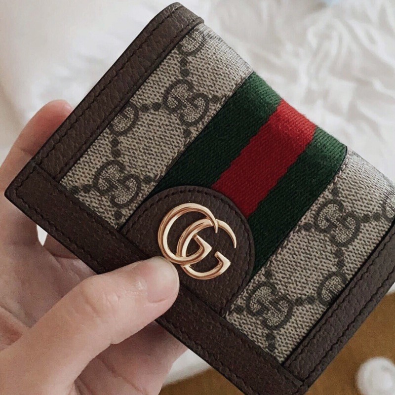 Preloved GUCCI OPHIDIA COMPACT WALLET