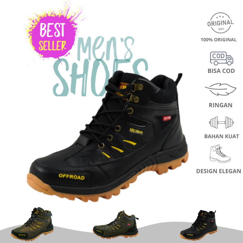 HIPZO M47 Sepatu Pria Waterproof Hiking Touring Sepatu Boots Pria