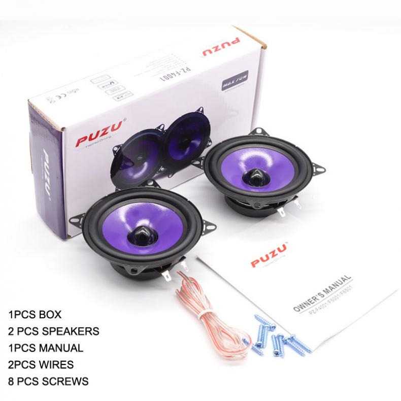 Puzu Speaker Mobil HiFi 4 Inch 70W 2 PCS - PZ-F4001