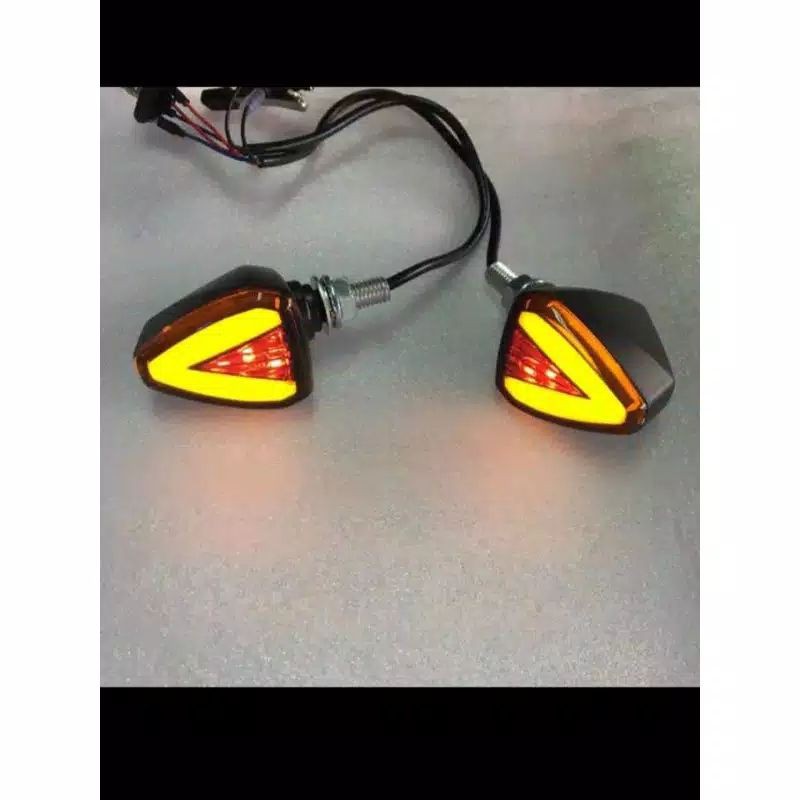 Lampu sen led 2 warna mx king vixion cb cbr rx king vario aerox dll