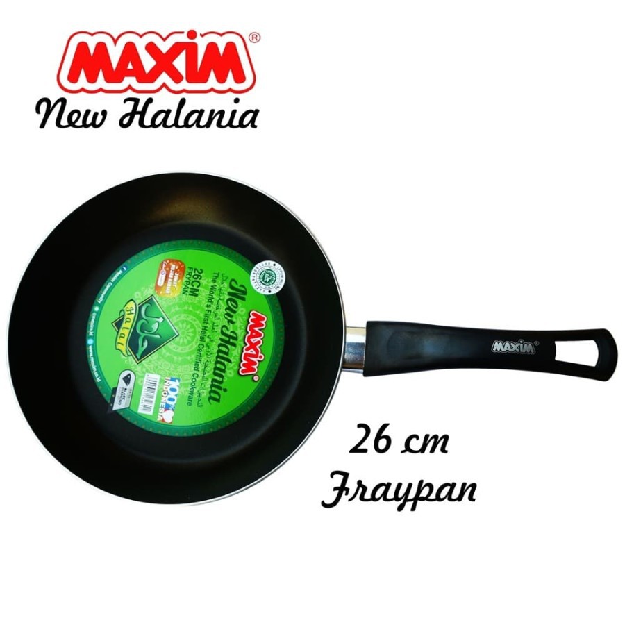 MAXIM Fry Pan Teflon Anti Lengket 26 Cm - FryPan HALANIA