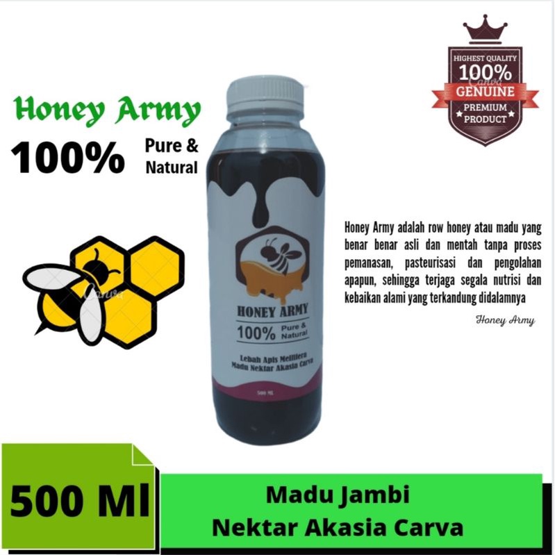 

Madu Murni 100% Bergaransi Nektar Akasia Carva
