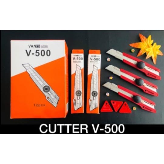 

LJK SHOP - VANCO Cutter Besar V500 PISAU SERBAGUNA