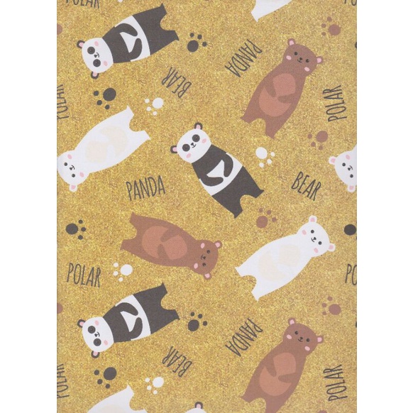 

Kertas Kado Sansan Wawa SW 5835 "animal/panda/polar bear/bear