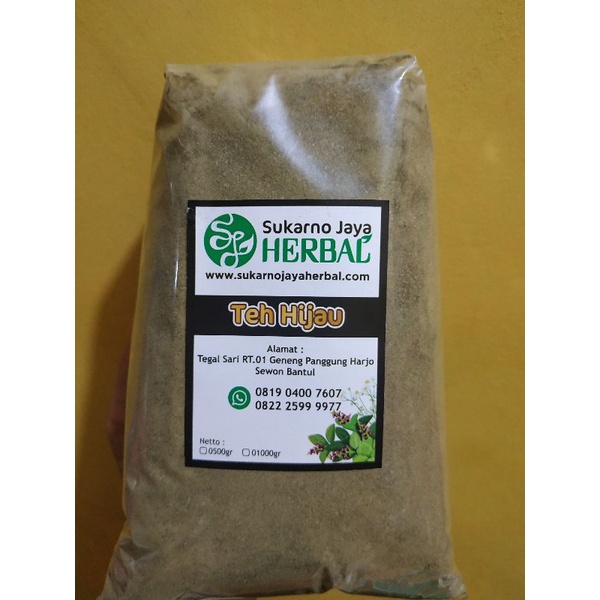 

TEH HIJAU BUBUK // GREEN TEA POWDER 1KG