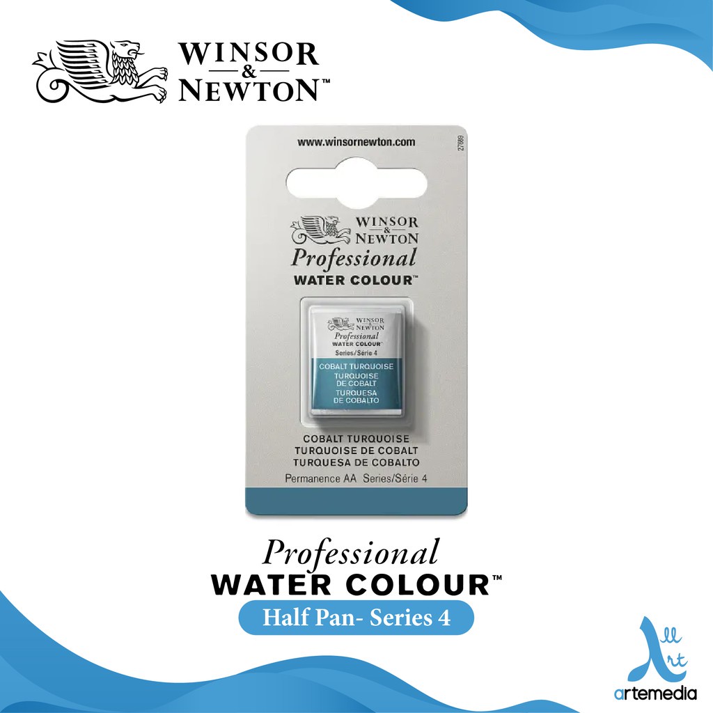 

Winsor & Newton Professional Watercolor Half Pan Series 4 Cat Air