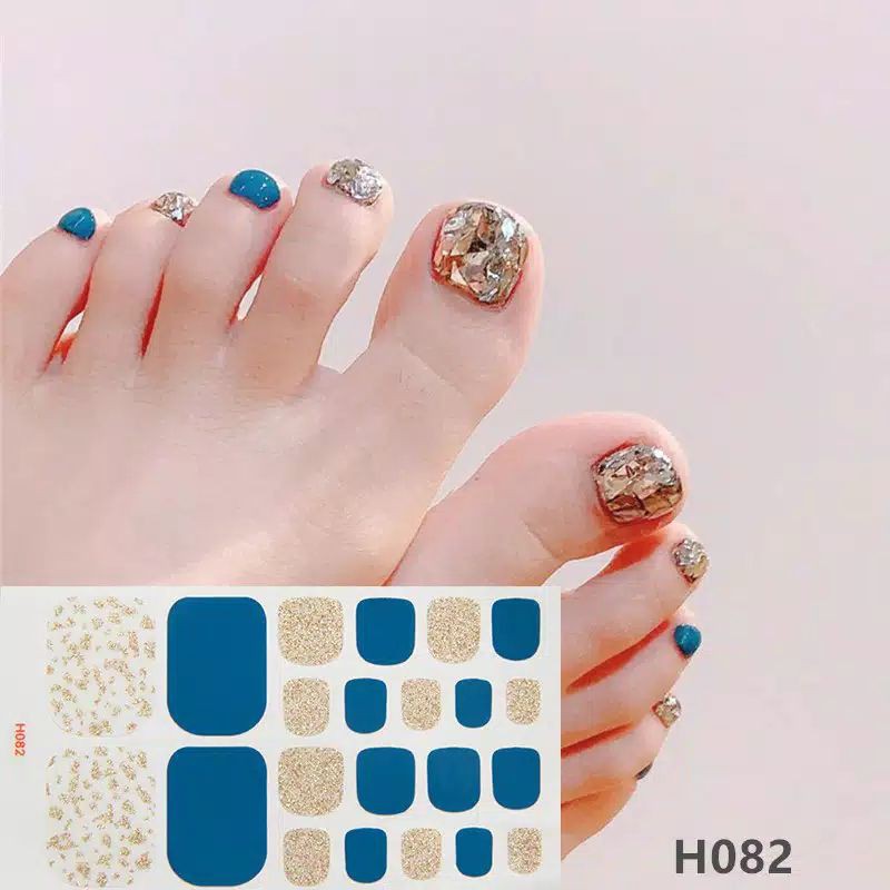 sticker kuku /stiker kuku kaki nail art